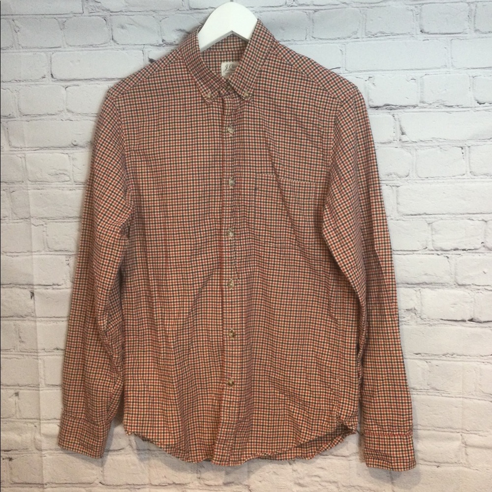 J.CREW SLIM BUTTON DOWN SHIRT EUC SZ S